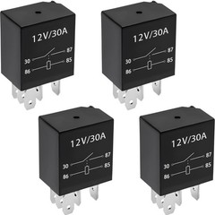 30A 5 Pin Multi-Purpose Relay, Waterproof Heavy Duty Auto Relay