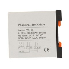 TG30S 220-440V AC Mini 3-Phase Sequence Relay Protector Voltage Phase Protective
