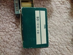 ELECTRONIC CONTROLS T-BAR switch 801-12c28 28VDC 258 ohms relay new Qty-1