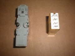 Idec RHIB-U Relay w/Idec SH1B-05 Socket – SPDT – 12VDC Coil – Tests OK as Shown