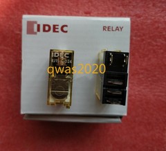 10Pcs/box NEW IDEC Intermediate Relay RJ1S-C-D24 DC24V 1 Open 1 Closed 5 Feet