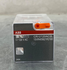 NEW ABB 1SVR405621R2100 PLUGGABLE RELAY 2 C/O 250V 10 A LED SOLD INDIVIDUALLY