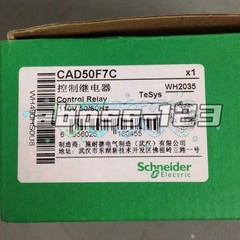 Schneider CAD50F7C control relays#1pcs New In Box
