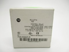 INDUSTRIAL SPARE PART 700-K22Z-D SER. B 110/120V (WH) NSMP