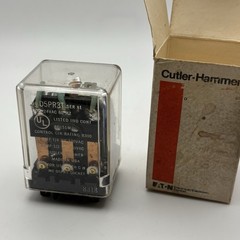 Vintage Cutler-Hammer Plug in Relay D5PR3T – Lot Of 4 New Old Stock