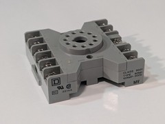 Disibeint PNCA 110 45K level control relay with Square D 8501-NR61 relay socket