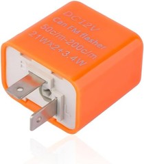 Reliable 12V 2-Pin LED Flasher Relay – Fix Hyper Flashes & Turn Signal Issues