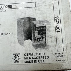 POTTER NOHMI Multi Voltage Control Relay #1000258