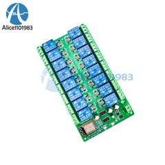 DC 5V 12V 24V ESP8266 WIFI 16 Channel Relay Module ESP-12F Development Board