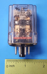 Relay , KRP-11DG-24 , AMF/P&B , DPDT , COIL:24V , 120VAC/10A