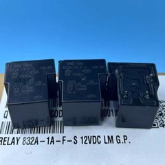 10pcs New 832A-1A-F-S 12VDC Power Relay 30A 250VAC 4 Pins