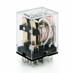 Electromagnetic Relay Set 12VDC 24VDC 36VAC 110VAC 220AC 24VAC Coil Power Relay