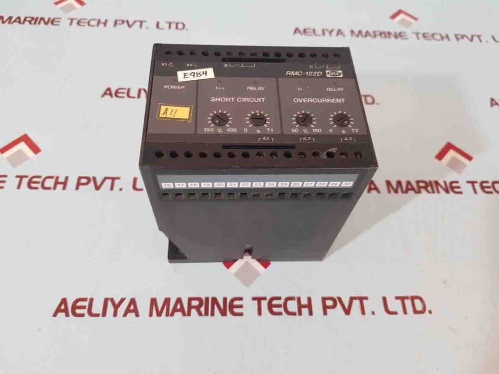 Deif Rmc-122D 600006423.10 Short Circuit And Overcurrent Relay