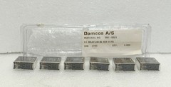 Lot of 6 ELESTA SGR282ZK Safety Relay 24VDC DPDT 8A Damcos 595-0321 New Surplus