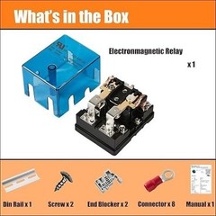 DC 24V 120A Electromagnetic Relay Set with Ring Termina Size: 24VDCStyle: 120A
