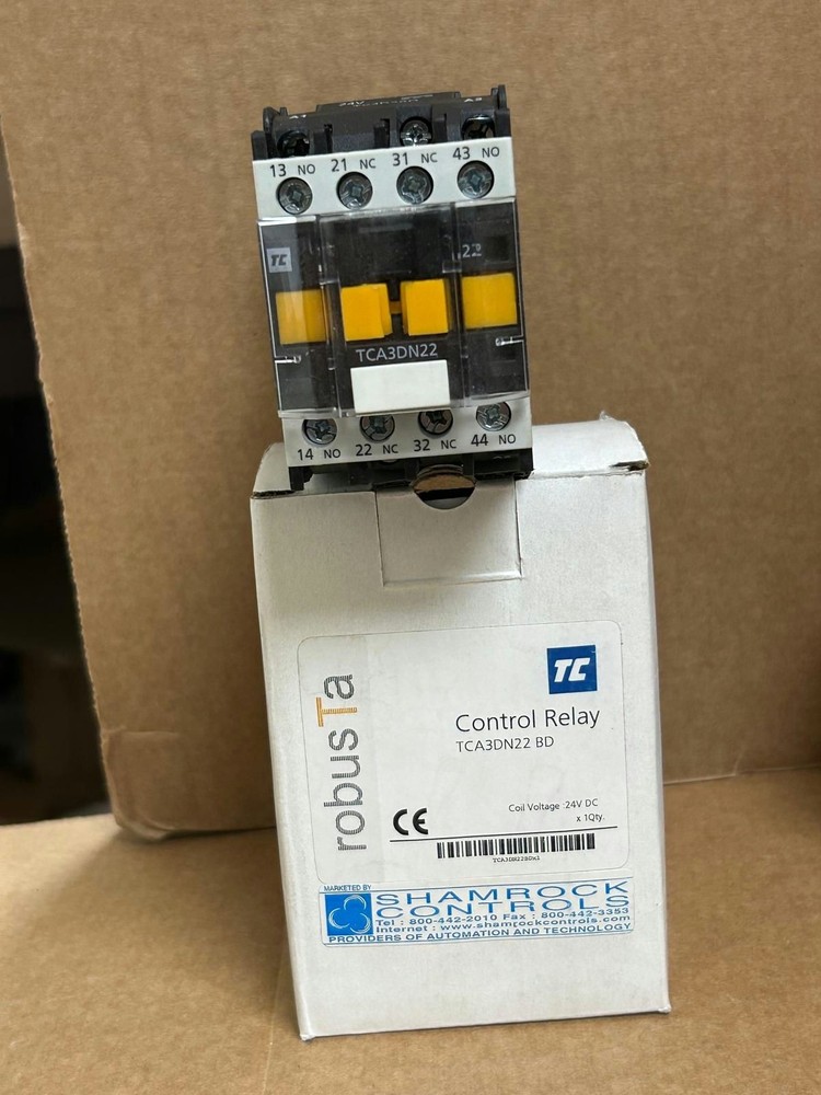 TCA3-DN22-BD Relay 2NO/2NC 24vdc coil