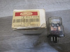 Dayton 3X740E DPDT 8 pin 240 Volt Coil Relay
