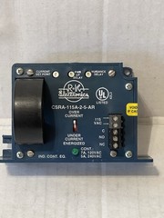 R-K ELECTRONICS CSRA-115A-2-5-AR AC Current Sensing Relay 115V 1-5A