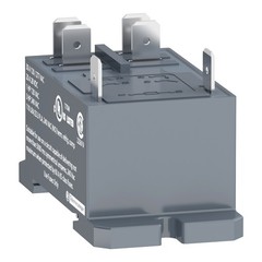 SCHNEIDER Power Relay: 6 pin / 2 pole / 30 A 120 VAC / 2NO-DPST Contacts