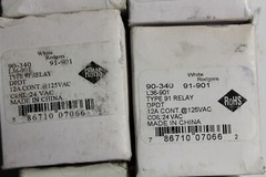 WHITE-RODGERS Heavy-Duty General Purpose Relay LOT 6pcs 90-342 90-340 90-370