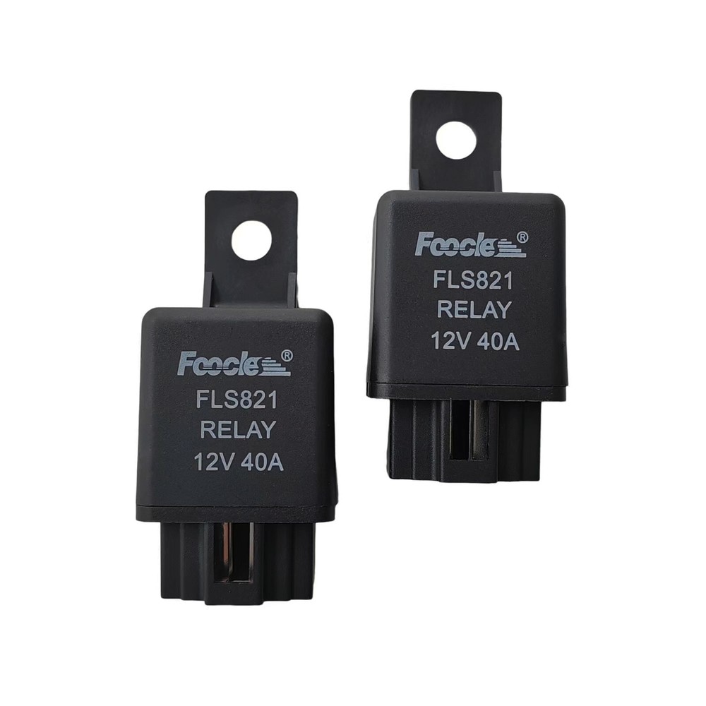 2pcs FLS821 Relay for Automobile air conditioner And Fog lamp 12V 40A 4-Pins