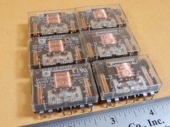 Matsushita NC4D-JP-DC24V 5 A 24V 4PDT PCB Mount Relays Qty 6 NOS?