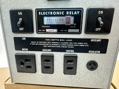 Precision Scientific Electronic Relay, Cat No. 62690, 1650 Watts Max Load