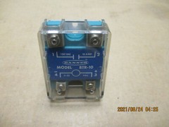 NEW OTHER BANNER BTR-10 SOLID STATE RELAY, 120V AC-10 AMPS, 3-32V DC COIL.
