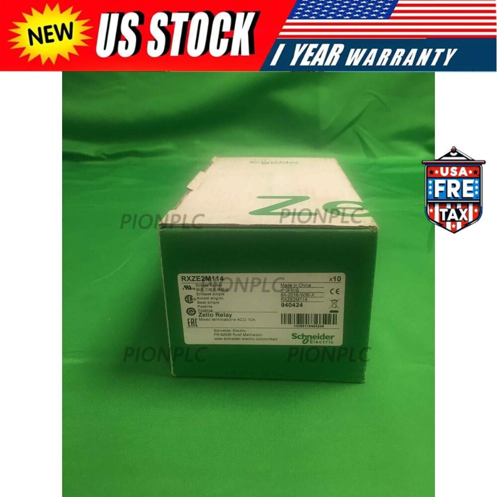 10PCS NEW SCHNEIDER ELECTRIC RXZE2M114 940424 ZELIO RELAY EMBASE SIMPLE-
