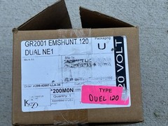 GR2001-E/S-120-Dual Lighting Control & Design Emergency Shunt Relay