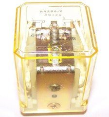 NEW IDEC RR2BA-UDC12V DPDT relay 12VDC 10Amps New 6P1-22