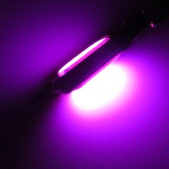 2 × Pink T10 194 168 W5W Car Wedge Side COB LED Light Bulbs Super Bright