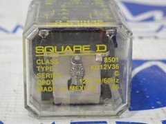 NEW Square D 8501 KU12V36 Relay 10A Coil 12V Series C