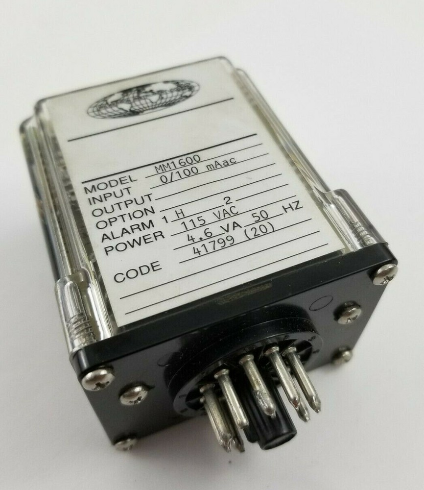 Wilkerson Instrument Co. MM1600 mighty module 115 VAC Relay. Fast shipping!!!
