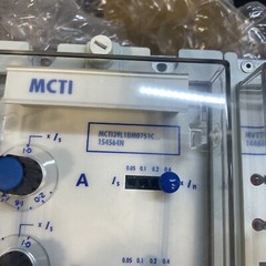 Gec MCTI39L1BM0751C And MVTT14J1NC0751E Instantaneous Overcurrent Relay 110/125v