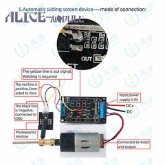 ZK-TD4 MOS Switch Trigger Cycle Timing Delay Module Solenoid Valve Control B2AM