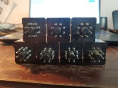 (7-PCS) Potter & Brumfield KRPA-11AG Relays Different Voltages (VR16)