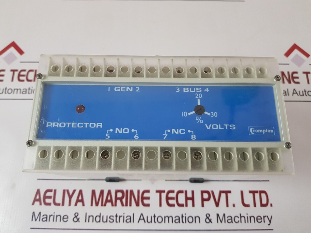Crompton 256-pldu-pqbx-C6 Protector Relay 120 Volts AC