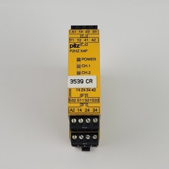 Pilz P2HZ X4P 24VDC Safety Relay, 3n/o1n/c, 24 VDC, 2.5 Watts – USED