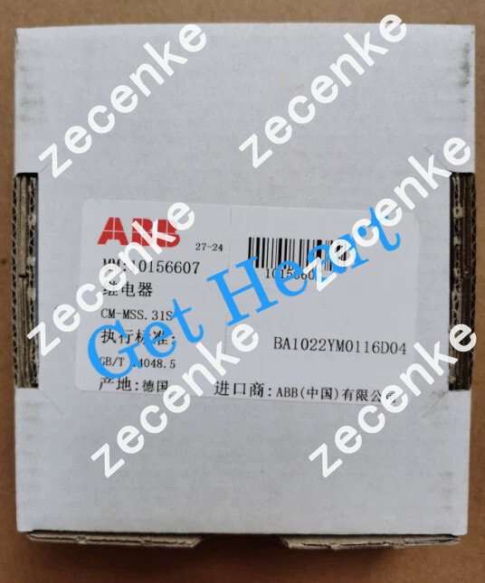 ABB CM-MSS.31S Thermistor Motor Protection Relay 24-240VAC/DC DHL or FedEX/