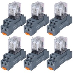 MY2NJ Electromagnetic Power Relay Set for DIN Rail System