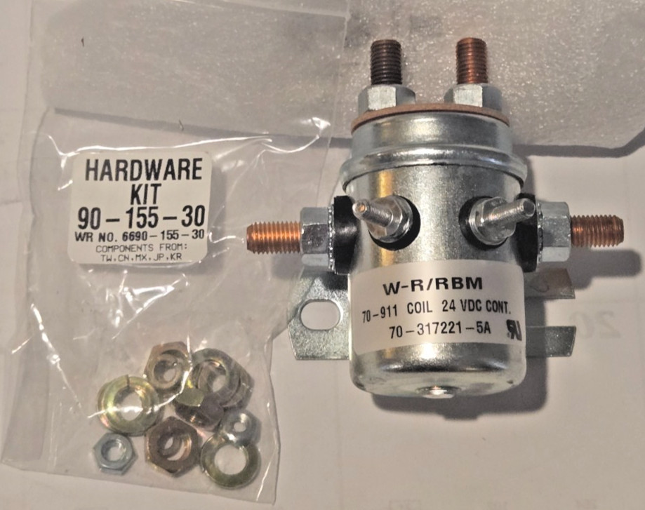 Stancor 70-911 Single-Pole Double-Throw (SPDT) DC power contactor
