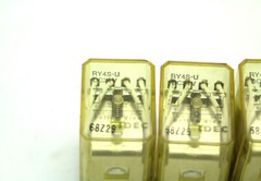 Lot Of 4 IDEC RY4S-U General Purpose Relay 24VDC 5A 4PDT Used