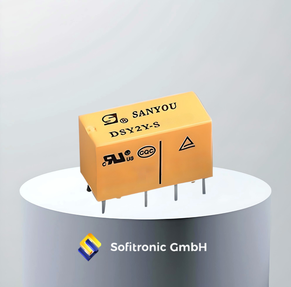 5 X DSY2Y-S-224L Sanyou 2 Pole Relay 24V 1A L 8 Pin 5pcs.