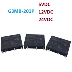 Omron Relay G3MB-202P-5VDC G3MB-202P-12VDC G3MB-202P-24VDC 2A 4Pins Power Relay