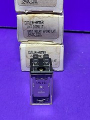 Cutler Hammer D7PR11T1 SPDT Relay W/ Indicator Light 24VDC Coil [Lot of3]