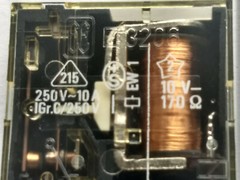 (10) Mini SPDT 10V RELAY 10Amp contacts at 250vac No name brand
