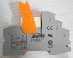 Phoenix Contact RIF-1-BPT/2×21 Relay Base W/ 2961312 Relay 16A 250VAC (5)