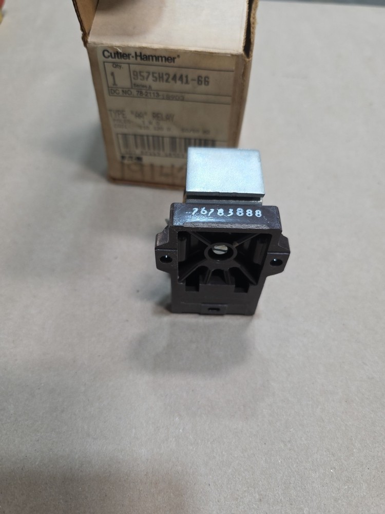 Cutler Hammer New in Box Type AA Relay 9575H2441-66