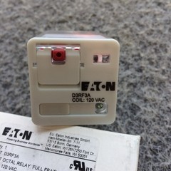 New Eaton D3RF3A Relay 120VAC Coil 11-Pin 3-4154-1001A